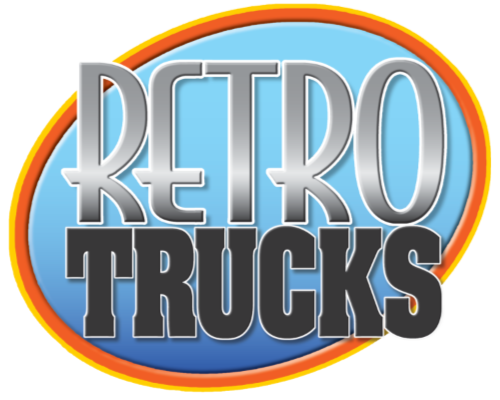 Retro Trucks 5" Window Clings